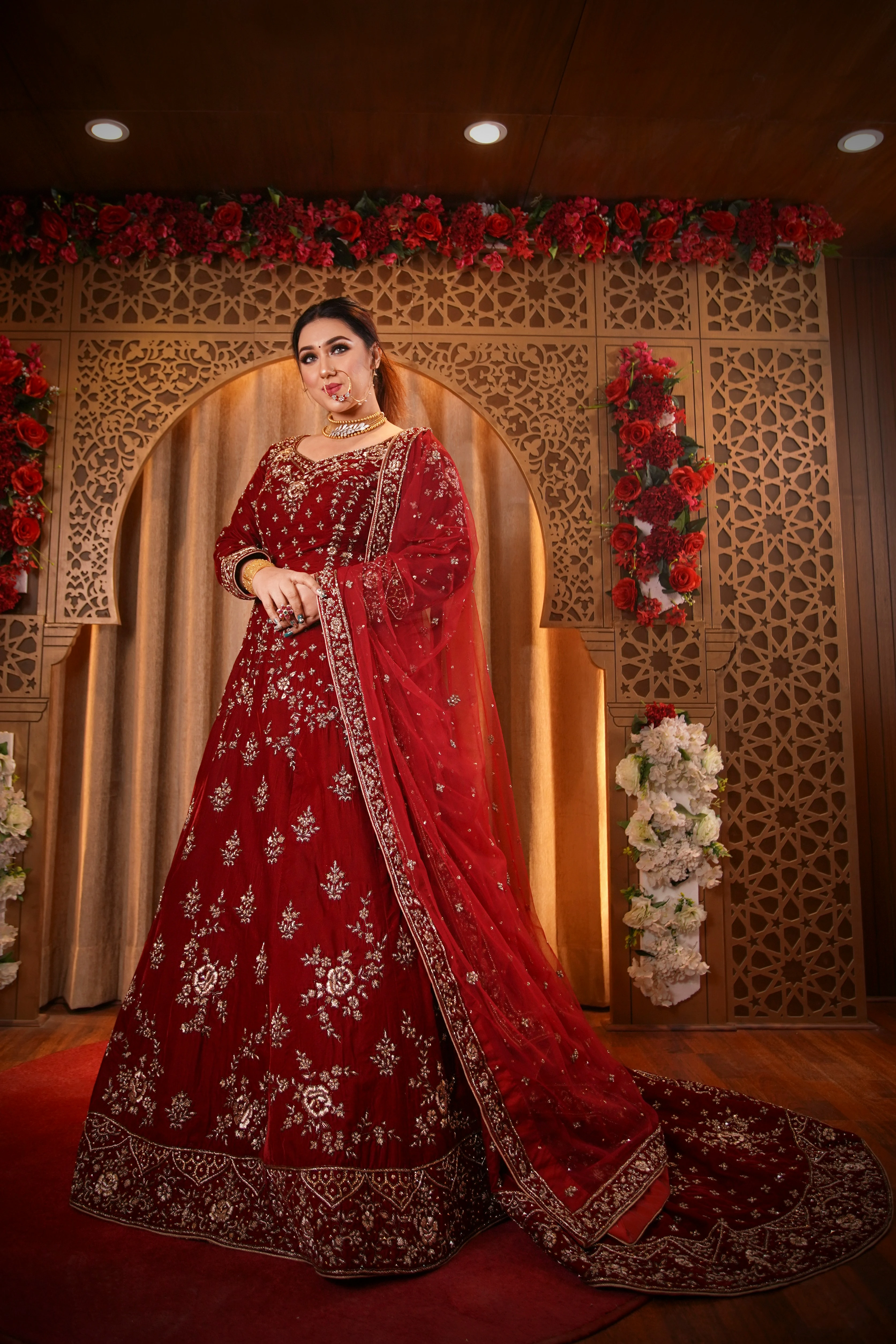 Bridal outfit rental in Patna by House of Heena